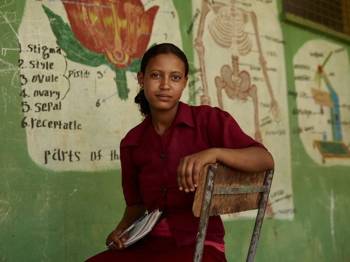 Ethiopia - Nitsuh, leader of her school’s gender group