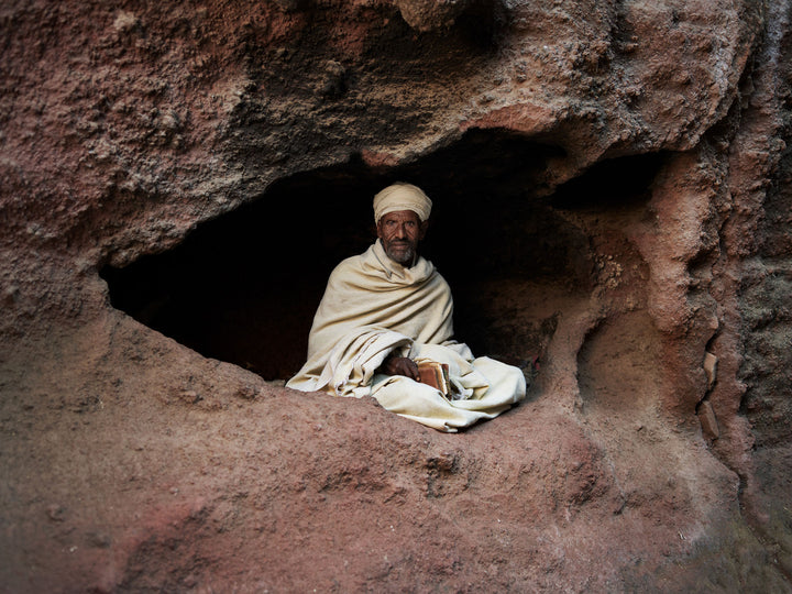Ethiopia #65 - Meregeta, an ascetic, with his bible