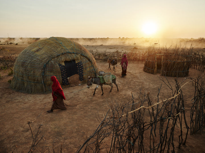 Ethiopia #4 - A pathway in a Somali village
