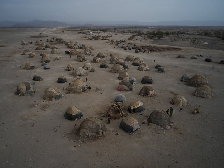 Ethiopia #12 - A settlement of Afar nomads