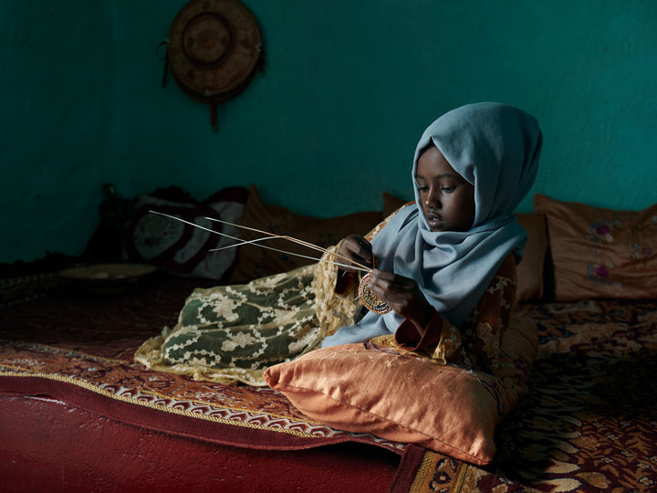 Ethiopia #21 - Student of a women’s weaving co-op