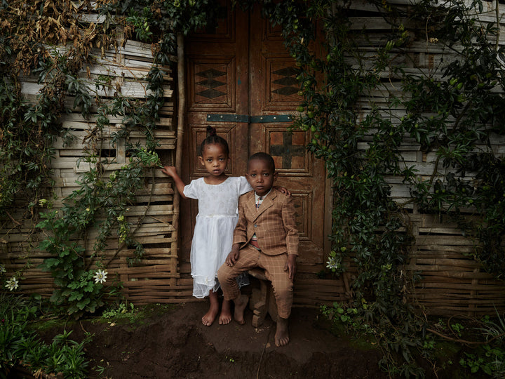 Ethiopia #52 - Mariyam and Elsael, sister and brother