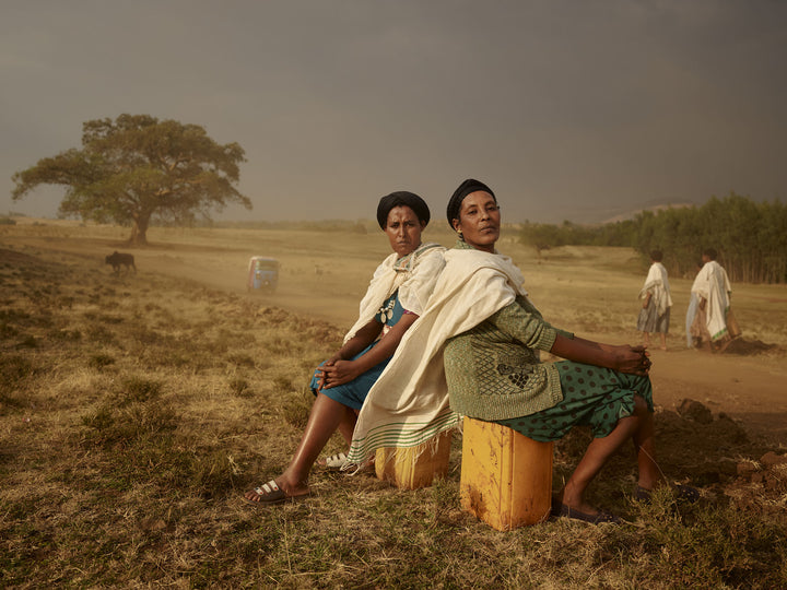 Ethiopia - Women taking a break along the road